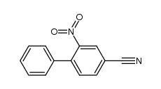 2-nitro-(1,1'-biphenyl)-4-carbonitrile Structure