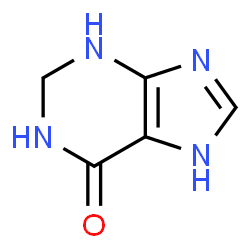 6H-Purin-6-one, 1,2,3,7-tetrahydro- (9CI)结构式