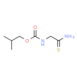 Carbamic acid,(2-amino-2-thioxoethyl)-,2-methylpropyl ester (9CI) Structure