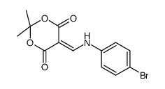 5-[(4-BROMO-PHENYLAMINO)-METHYLENE]-2,2-DIMETHYL-[1,3]DIOXANE-4,6-DIONE picture