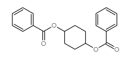 1,4-Bis(benzoyloxy)cyclohexane结构式
