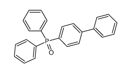 [1,1’-biphenyl]-4-yldiphenylphosphineoxide Structure