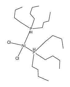 [bis(tributylphosphine)nickeldichloride]结构式