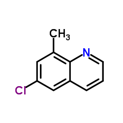 6-Chloro-8-methylquinoline Structure