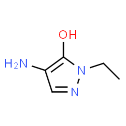 1H-Pyrazol-5-ol,4-amino-1-ethyl-(9CI)结构式