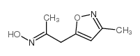 2-Propanone,1-(3-methyl-5-isoxazolyl)-,oxime(8CI) picture