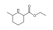 ETHYL 6-METHYLPIPERIDINE-2-CARBOXYLATE结构式