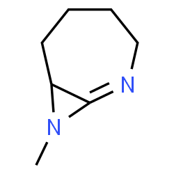 2,8-Diazabicyclo[5.1.0]oct-1-ene,8-methyl-(9CI) structure