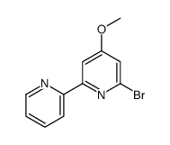 6-BROMO-4-METHOXY-2,2'-BIPYRIDINE structure