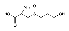3-[(3-Hydroxypropyl)sulfinyl]-L-alanine结构式
