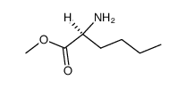 L-Norleucine methyl ester结构式
