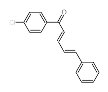 2,4-Pentadien-1-one,1-(4-chlorophenyl)-5-phenyl- structure