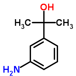 2-(3-aminophenyl)propan-2-ol结构式