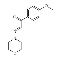 4'-Methoxy-α-(morpholinoimino)acetophenone Structure