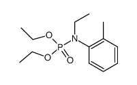 diethyl N-ethyl-N-(o-tolyl)phosphoramidate结构式