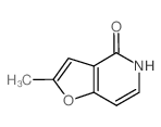 2-甲基-呋喃[3,2-c]吡啶-4(5H)-酮结构式