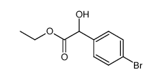 ethyl 2-(4-bromophenyl)-2-hydroxyacetate结构式