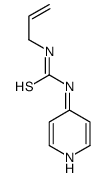 1-allyl-3-(pyridin-4-yl)thiourea Structure