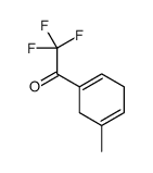 Ethanone, 2,2,2-trifluoro-1-(5-methyl-1,4-cyclohexadien-1-yl)- (9CI)结构式