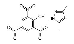 3,5-dimethyl-1H-pyrazole,2,4,6-trinitrophenol结构式