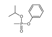 [methyl(propan-2-yloxy)phosphoryl]oxybenzene Structure