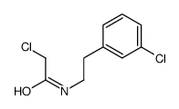 2-CHLORO-N-(3-CHLOROPHENETHYL)ACETAMIDE picture