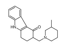 3-[(3-methylpiperidin-1-yl)methyl]-1,2,3,9-tetrahydrocarbazol-4-one Structure