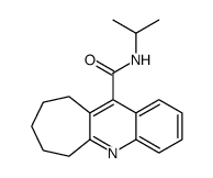 N-propan-2-yl-7,8,9,10-tetrahydro-6H-cyclohepta[b]quinoline-11-carboxamide Structure