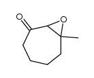 8-Oxabicyclo[5.1.0]octan-2-one,7-methyl-结构式