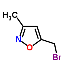 5-(溴甲基)-3-甲基异恶唑结构式