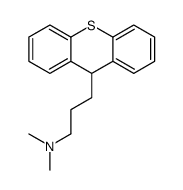 N,N-dimethylthioxanthene-9-propylamine结构式