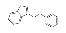 2-[2-(3H-inden-1-yl)ethyl]pyridine Structure