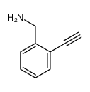 Benzenemethanamine, 2-ethynyl- (9CI) structure