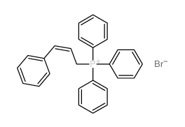 cinnamyl-triphenyl-phosphanium structure