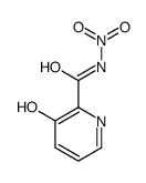 3-hydroxy-N-nitropyridine-2-carboxamide结构式