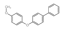 1-methoxy-4-(4-phenylphenoxy)benzene结构式