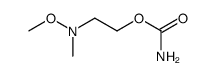 2-(METHOXY(METHYL)AMINO)ETHYL CARBAMATE结构式
