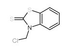 3-(chloromethyl)-1,3-benzothiazole-2-thione Structure