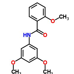 N-(3,5-Dimethoxyphenyl)-2-methoxybenzamide结构式