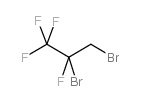 2,3-dibromo-1,1,1,2-tetrafluoropropane structure