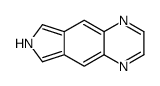 7H-pyrrolo[3,4-g]quinoxaline结构式