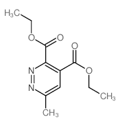 diethyl 6-methylpyridazine-3,4-dicarboxylate Structure