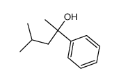 (+/-)-4-methyl-2-phenylpentan-2-ol结构式