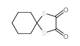 1,4-dithiaspiro[4.5]decane-2,3-dione结构式
