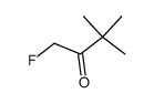 1-fluoro-3,3-dimethyl-2-butanone结构式