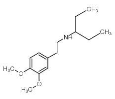 N-[2-(3,4-dimethoxyphenyl)ethyl]pentan-3-amine Structure