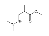 methyl 3-(2,2-dimethylhydrazinyl)-2-methylpropanoate Structure