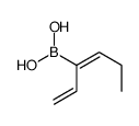 [(3Z)-hexa-1,3-dien-3-yl]boronic acid结构式