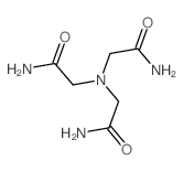 Acetamide, 2,2,2-nitrilotris- Structure