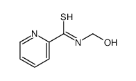 N-(hydroxymethyl)pyridine-2-carbothioamide Structure